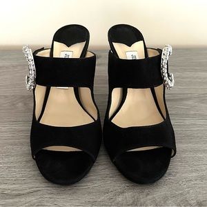 Jimmy Choo Suede Mules Sandals